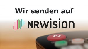 Foto mit Hinweis zum Programm von Kanal 21 bei NRWision